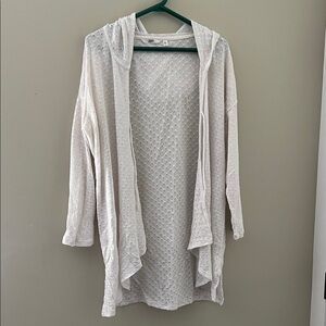 La Vie En Rose White lace  Cardigan